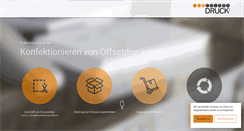 Desktop Screenshot of colora-druck.de